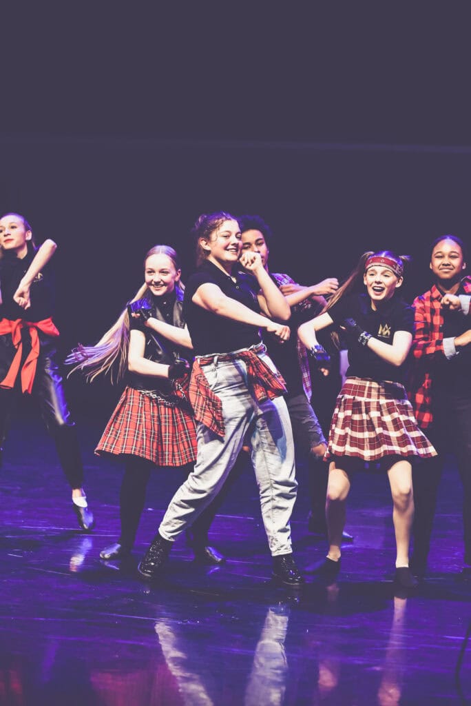 kids and teens performing on our MX Masterclass course