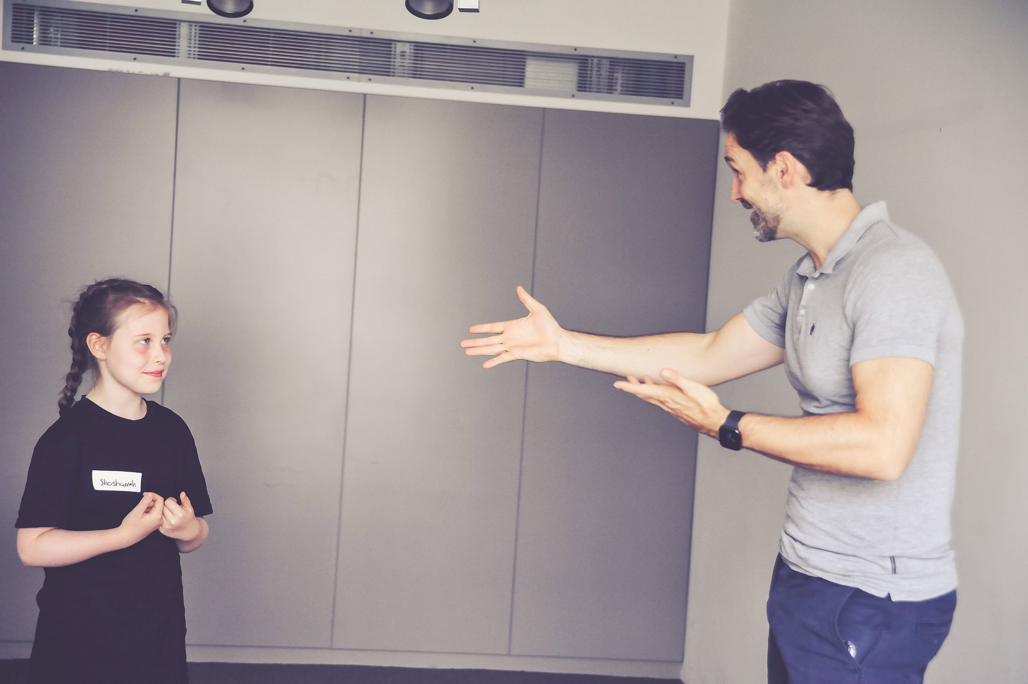 Michael working with a student at MX Maserclass