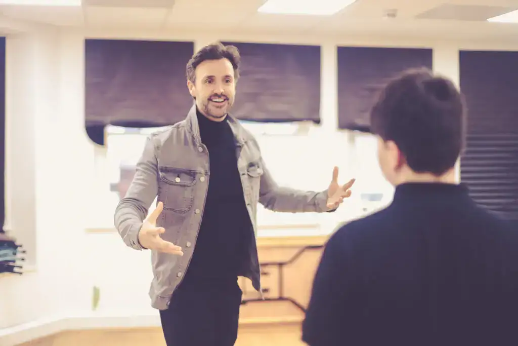 Michael D Xavier teaching a student at MX Masterclass