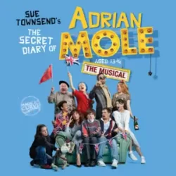 Adrian Mole musical theatre poster