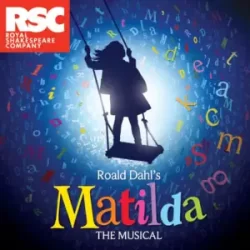 Matilda musical theatre poster