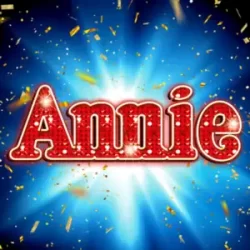 Annie musical theatre poster