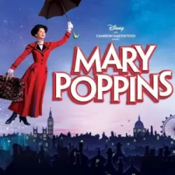 Mary Poppins musical theatre poster